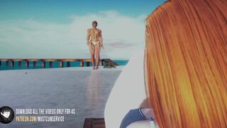 [LEAGUE OF LEGENDS] miss Fortune's Vacation on the Beach 3D ANIME