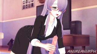 3d Cartoon Vulgar School Professor give you Homemade Nailed Lessons