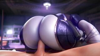 【MMDR-18SEXDANCE】BIG WHITE BOOTY HOT ROUGH SEX 甘い喜び [MMD]