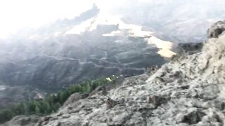 Beautiful Watch, Irresistible Butt. Sunset Hike into the Mountains and a Quickie 