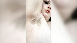 Bushy Armpit Worship Big Tit BBW point of view