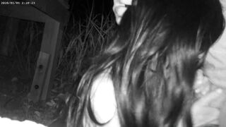 Cheating Slutwife Blows off her Friends Hubby. Night Vision