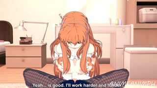 Uncensored Anime Golden Time: Kouko Kaga Helps Banri Recovering from Illness by Fucking really Rough
