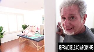 Pervert Takes his Time Rubbing SSBBW Eliza Allures Monstrous Curves