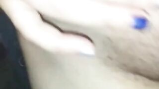 Solo bimbos Masturbates her Tight Soak Cunt while no 1 is Home