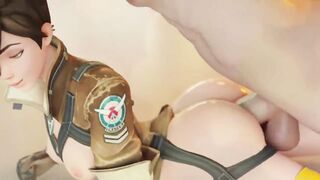【MMD R-19 year old SEX DANCE】INTENSE ANAL SEX BUTT POUNDED 激しいセックス [MMD]