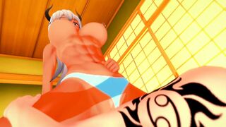 SCREWED MINOTAUR CHAN AND FINISHED ON FACE : 3D Anime Jizzed