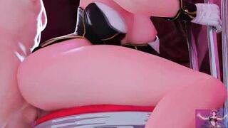 【MMD R-teen SEX DANCE】SEXY ASS HOT BUNNY EXTREME SEX 甘い性交 [MMD]