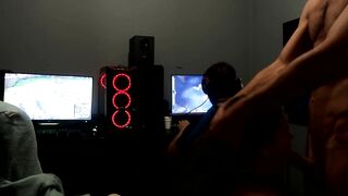 My CUCKOLD BOYFREND LIKES MORE GAMES THAT MY TWAT , SO I FUCK IS FRIEND (I GET JIZZED INTO MY