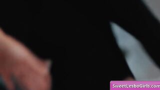 Young and vulgar lesbo eighteen Lacy Lennon, Keira Croft eating