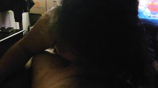 Bae mom is back and Sucks me Again!