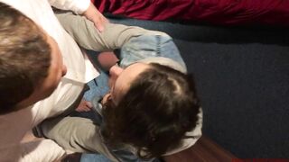 Turned On Eighteen got her Butt Licked and Fuck at the After-Party.(Full Clip)