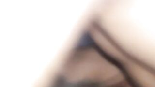 Lightskin Black Phat Bushy Vagina Banged by bbcs & she Loves Swallowing Creampie 