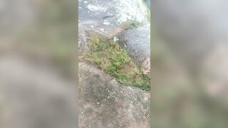 Found an Public Chapel into the Park while it was Raining and made the best of it