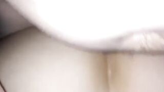 Hottie mom Doggystyled Pierced Clitoris Soak Cunt