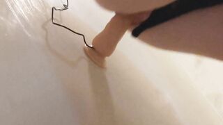 Fucking Myself, Squirting on Sex Toy