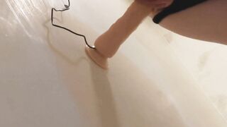 Fucking Myself, Squirting on Sex Toy