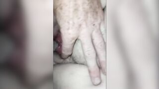Me Slaming my Wifes BBW Twat