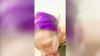 Bae Deep Throat Big Penis with Facial - View it Drip into my Mouth