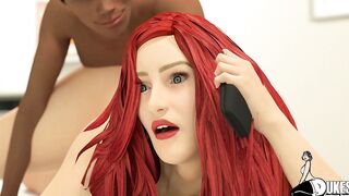 Giving my stepmom that long cock into the bath tub