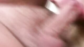 Adorable Chubby Blonde Birtney Sucking Penis with a Cummed