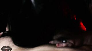 Ex-Wife with Big Boobies trying to make my Curved Penis Dissappear down her Throat