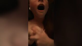 sexy milf Moans while getting her Twat Eaten Out. Leaking Soak Twat Sucking Off
