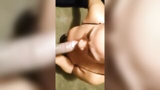Let me take off Condom to Cum on her Face