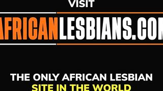 Ebony Lesbo Girlfriends Eat Twat