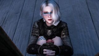 Estrid Finds her Pleasure Skyrim Monster Porn