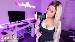 ASMR ~ Bae Blonde Sexy Kinky Talking and Ear Eating/Licking