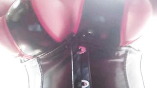 sex LATEX masturbation