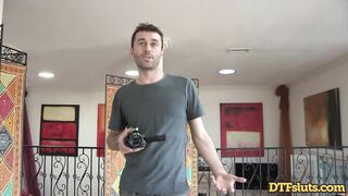 DTFsluts - Dana Vespoli Banged Rough inside both Holes by James Deen