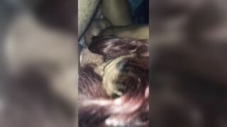 Sloppy Top from a Married Pregnant Thot Swallows two Balls