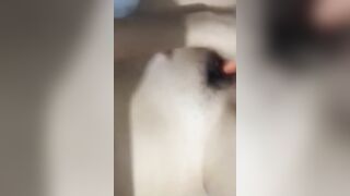 Sucking Off and Masturbating with a Carrot my Tight Cunt