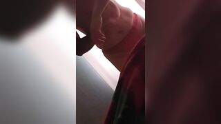 Step Cougar Risky Fucked near Window with Step Son