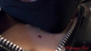 Cuckold Sub Cleans my Gangbanged Vagina Full of Cum