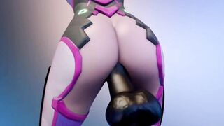 【MMD R-teen SEX DANCE】INTENSE ANAL MASTURBATION HUGE BOMBSHELL TOY BANGED 甘い性交 [MMD]