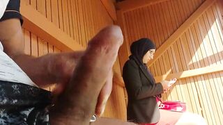 young boy shocks this muslim cunt with mouth who was waiting for