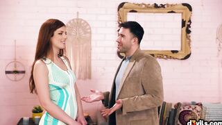 PENIS liking Girl Scarlett Mae is with her stud Will