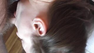 Casting a Delicious Mom. Close up Cunt and Face of a Whore