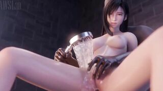 【MMD R-19 year old SEX DANCE】INTENSE SEX BATH-TUB SWEET HOT VAGINA 激しいセックス [MMD]