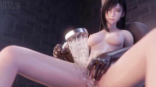 【MMD R-19 year old SEX DANCE】INTENSE SEX BATH-TUB SWEET HOT VAGINA 激しいセックス [MMD]