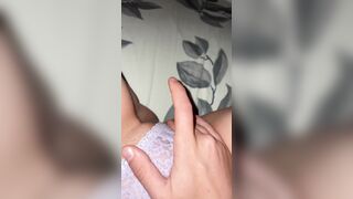 Get Freaky at my Friends Place and Masturbated before going to Bed, had to be Silent - ABabyOF