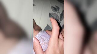 Get Freaky at my Friends Place and Masturbated before going to Bed, had to be Silent - ABabyOF