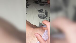 Get Freaky at my Friends Place and Masturbated before going to Bed, had to be Silent - ABabyOF