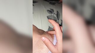 Get Freaky at my Friends Place and Masturbated before going to Bed, had to be Silent - ABabyOF