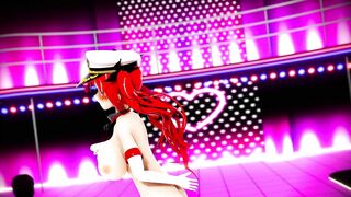 Mmd R18 Honolulu from Azur Lane Cum to Serve your Soft Penis like Ice Cream 3d Anime