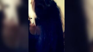 babe mom Rubbing Extremely Soak Cunt while Grinding in Hand Rough and Cumming Noisy