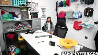 BANGED hot sexy Jada Kai has been caught by Officer
